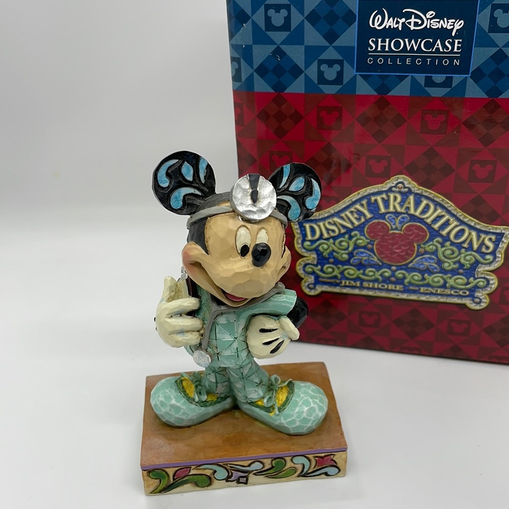 Disney Traditions Mickey Mouse Doctor Figurine – Jim Shore Showcase